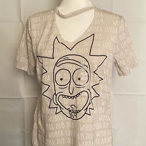 Rick and Morty JR L TShirt